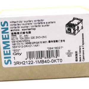 Siemens Hilfsschütz 3RH2122-1MB40-0KT0 OVP