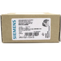 Siemens Leistungsschalter 3RV1021-1CA15 OVP