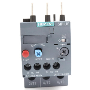 Siemens Überlastrelais 3RU2126-4BB0 OVP