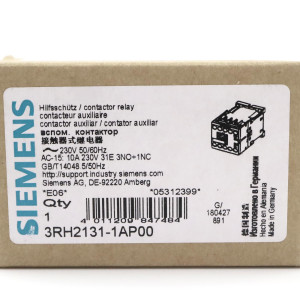 Siemens Hilfsschütz 3RH2131-1AP00 OVP