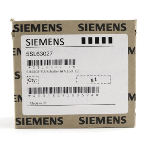 Siemens Leitungsschutzschalter 5SL6302-7 OVP