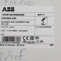 ABB Motorschutzrelais 1SVR740700R0200 CM-MSS.22P OVP