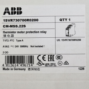 ABB Motorschutzrelais 1SVR730700R0200 CM-MSS.22S SIE