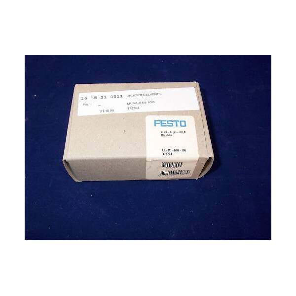 Festo Druckregelventil LR-M1-G1/8-1OG 178704 OVP
