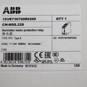 ABB Motorschutzrelais 1SVR730700R0200 CM-MSS.22S OVP