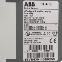 ABB Zeitrelais 1SVR430113R0200 CT-AHS GEB
