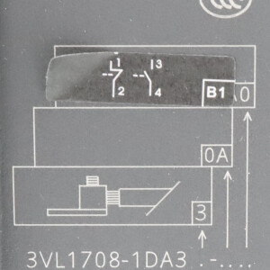 Siemens Leistungsschalter 3VL1708-1DA33-0AB1 GEB