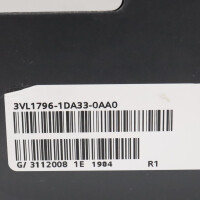 Siemens Leistungsschalter 3VL1796-1DA33-0AB1 GEB