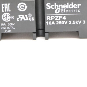 Schneider Electric Stecksockel RPZF4 (9Stk.) OVP