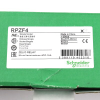 Schneider Electric Stecksockel RPZF4 (9Stk.) OVP