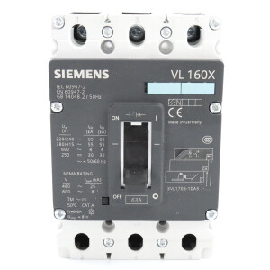 Siemens Leistungsschalter 3VL1706-1DA33-0AB1 GEB