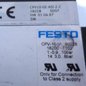 Festo Ventilinsel CPV-10-VI 90228 18200 T102 GEB