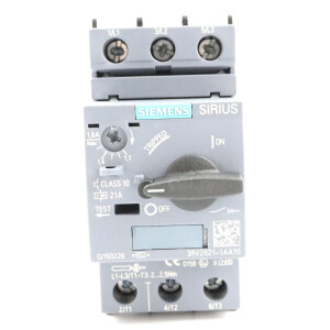 Siemens Leistungsschalter 3RV2021-1AA10 GEB