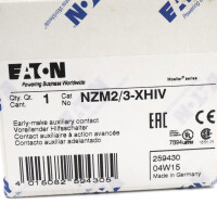 Eaton Voreilender Hilfsschalter NZM2/3-XHIV 259430 OVP