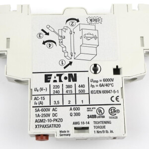 Eaton Ausgelöstmelder AGM2-10-PKZ0 072898 (2Stk.) OVP