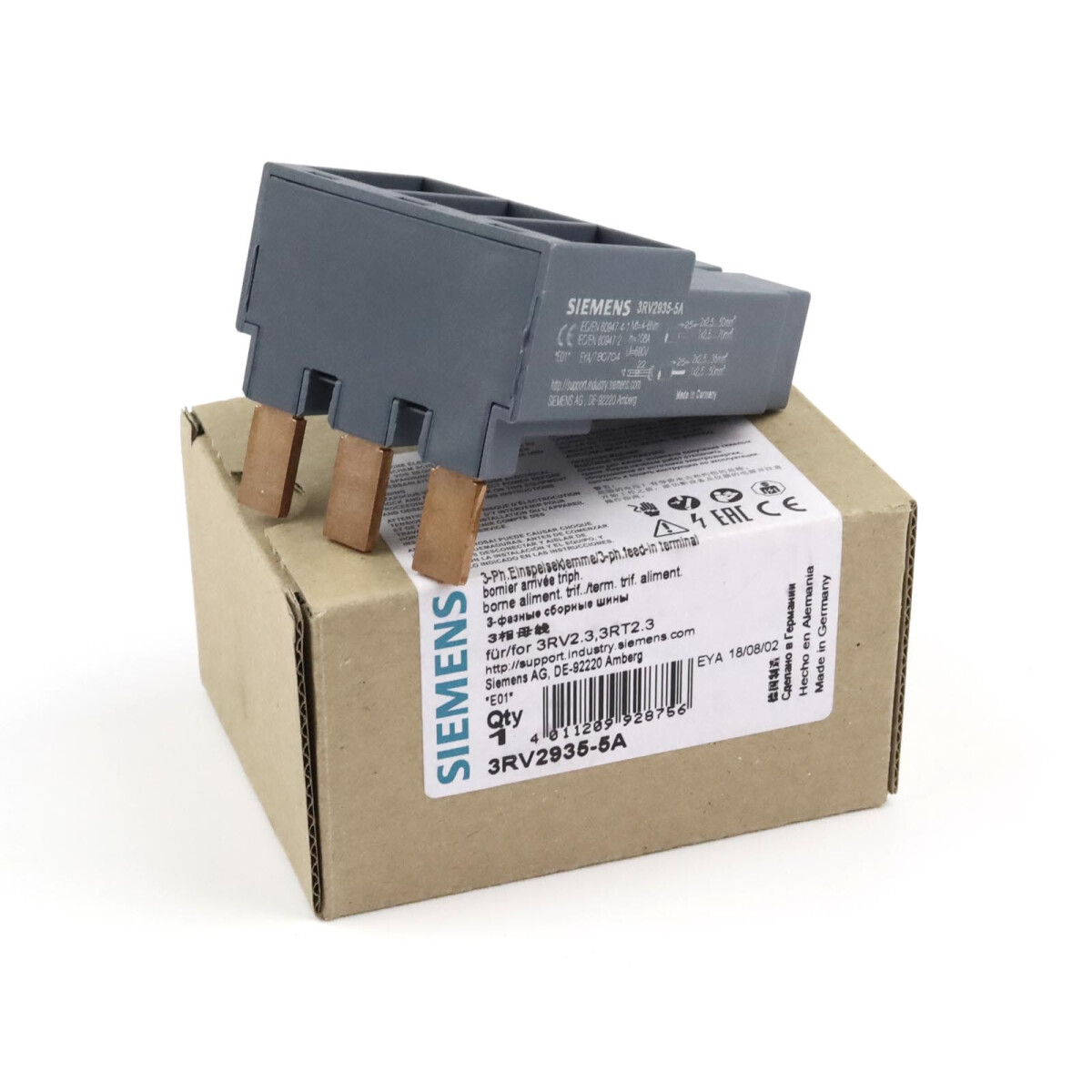 Siemens Einspeiseklemme 3RV2935-5A OVP