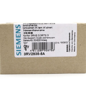 Siemens Einspeiseklemme 3RV2935-5A OVP