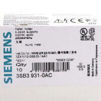 Siemens Halter 3SB3931-0AC (10Stk.) OVP