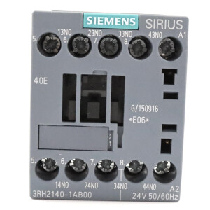 Siemens Hilfsschütz 3RH2140-1AB00 NOV