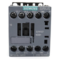 Siemens Schütz 3RT2018-1AP01 NOV