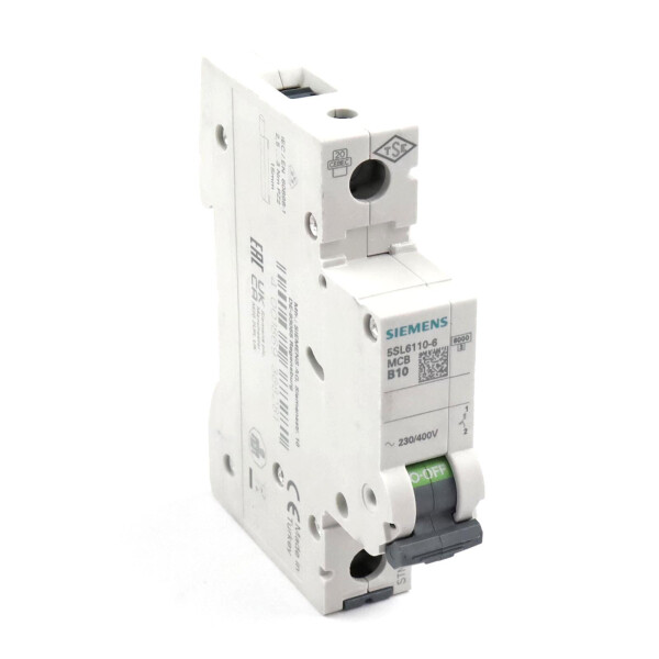 Siemens Leitungsschutzschalter 5SL6110-6 NOV
