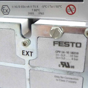 Festo Ventilinsel CPV-14-VI Teile-Nr. 41448 18210 NOV
