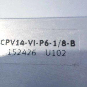 Festo Ventilinsel CPV-14-VI Teile-Nr. 41449 18210 NOV