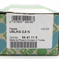 Phoenix Contact Schutzleiter-Reihenklemme USLKG 2,5 N 0441119 (15Stk.) OVP