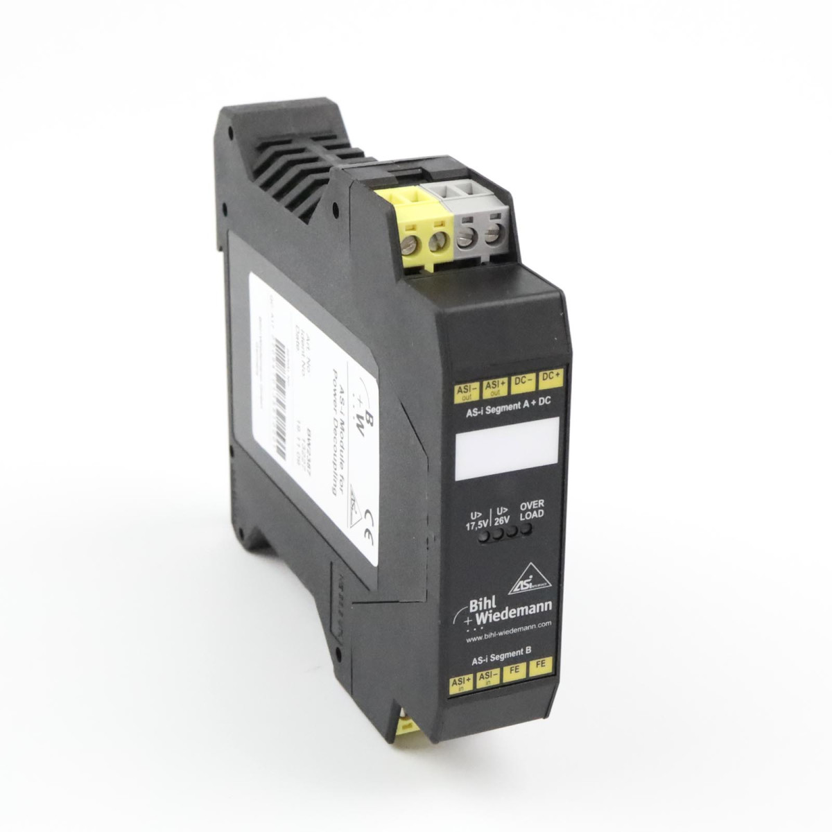 Bihl+Wiedemann AS-i Modul Power-Entkopplung BW2387 GEB