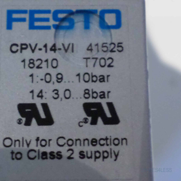 Festo Ventilinsel CPV-14-VI Teile-Nr. 41525 18210 GEB