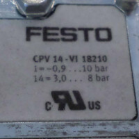 Festo Ventilinsel CPV-14-VI Teile-Nr. 41525 18210 GEB