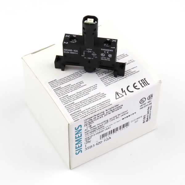 Siemens LED Lampenfassung 3SB3420-1QA OVP