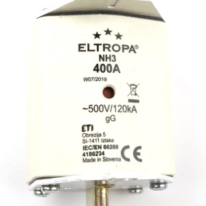 Eltropa NH-Sicherungseinsatz 4181338 500V 400A (3Stk.) OVP