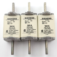 Siemens NH-Sicherungseinsatz 3NA5 236 160A (3Stk.) OVP