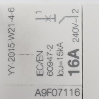 Schneider Electric Leitungsschutzschalter A9F07116 iC60H NOV