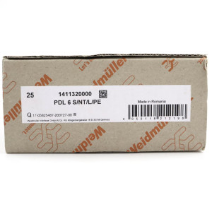 Weidmüller Installations-Etagenklemme PDL 6 S/NT/L/PE 1411320000 (25Stk.) OVP