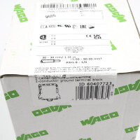 WAGO 2-Leiter-Schutzleiterklemme 285-157 (5Stk.) OVP
