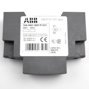 ABB Unterspannungsauslöser UA4-400 1SAM401905R1003 OVP