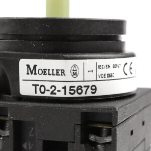 Moeller Hauptschalter T0-2-15679/EA/SVB 081588 OVP
