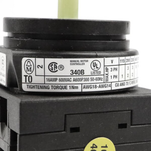 Moeller Hauptschalter T0-2-15679/EA/SVB 081588 OVP