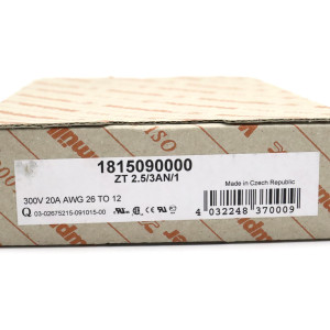 Weidmüller Durchgangs-Reihenklemme ZT 2.5/3AN/1 1815090000 (30Stk.) OVP