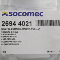 SOCOMEC Klemmenabdeckung 2694 4021 OVP