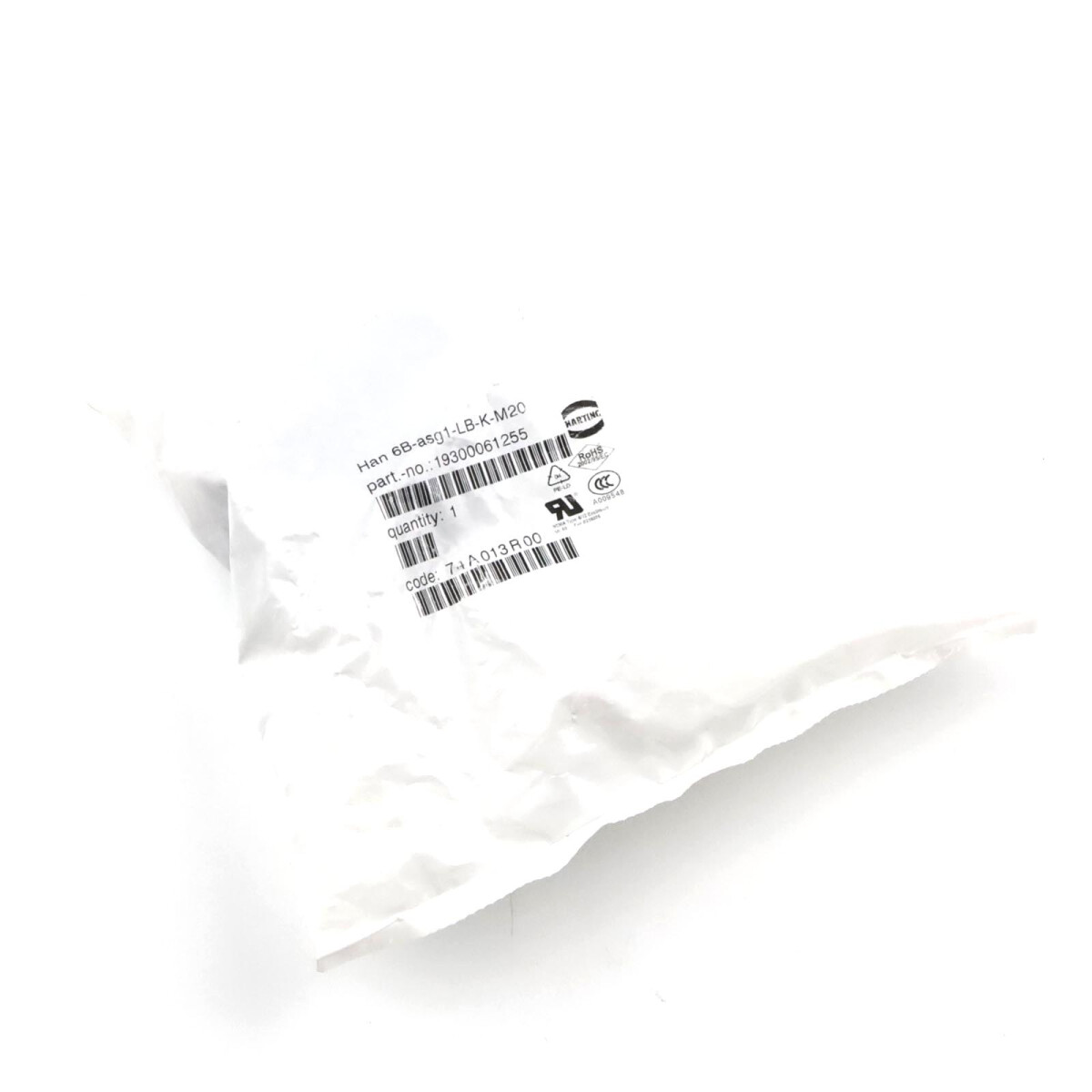 Harting Sockelgehäuse Han 6B-asg1-LB-K-M20 19300061255 