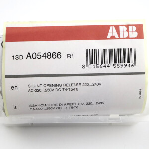 ABB Arbeitsstromauslöser 1SDA054866R1 OVP