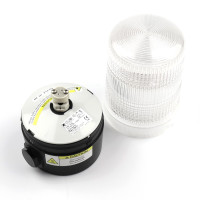 Auer Dauerleuchte MLS 24VAC/DC weiß/schwarz GEB