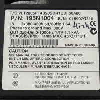 Danfoss Frequenzumrichter VLT2805PT4B20SBR1DBF00A00 195N1004 GEB