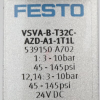 Festo Magnetventil VSVA-B-T32C-AZD-A1-1T1L 539150 GEB