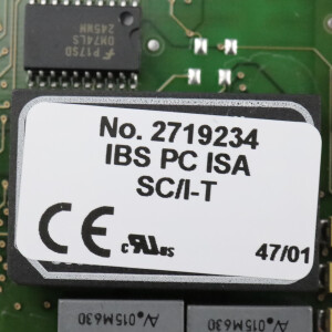 Phoenix Contact Anschaltbaugruppe IBS PC ISA SC/I-T 2719234 OVP