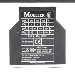 Moeller Schütz DIL M(C)25-10 230V50Hz / 240V60Hz GEB