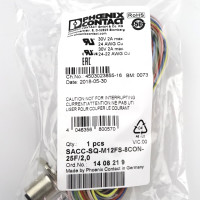 Phoenix Contact Steckverbinder SACC-SQ-M12FS-8CON-25F/2,0 1408219 OVP